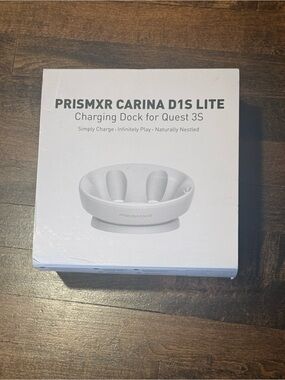 PRISMXR Carina D1S Lite Charging Dock for Quest 3S - White